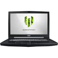 ноутбук MSI WT75 9SL-201 Черный