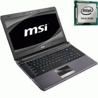ноутбук MSI X460DX-280 Черный
