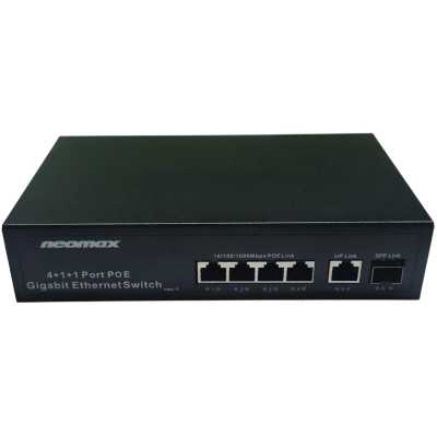 коммутатор Neomax NMS-106PoE-1000-S