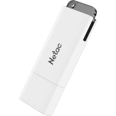 флешка Netac 128GB NT03U185N-128G-32WH Белый