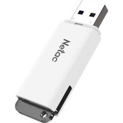 флешка Netac 128GB NT03U185N-256G-32WH Белый