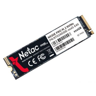 SSD диск Netac N930E Pro 512Gb NT01N930E-512G-E4X-N Черный