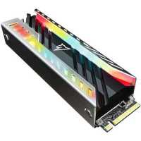 SSD диск Netac NV3000 RGB 500Gb NT01NV3000RGB-500-E4X Черный