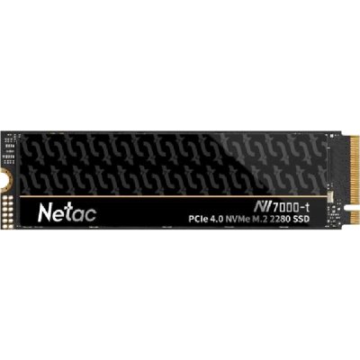 SSD диск Netac NV7000-T 4Tb NT01NV7000T-4T0-E4X Черный