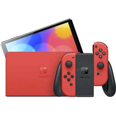 игровая консоль Nintendo Switch OLED Mario Red Edition HEG-S-RAAAA