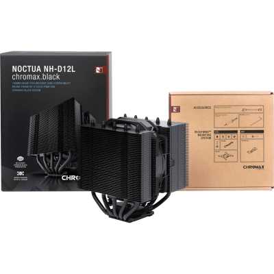 кулер Noctua NH-D12L chromax.black