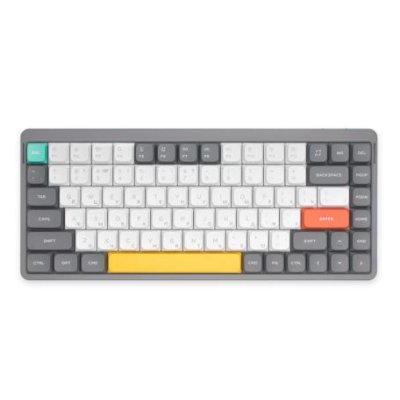 клавиатура Nuphy AIR75v2-LG-21 Серый-белый