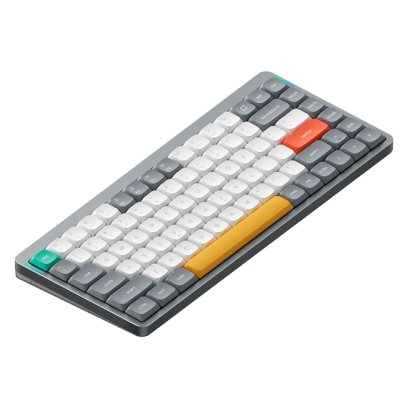 клавиатура Nuphy AIR75v2-LG-23 Серый-белый