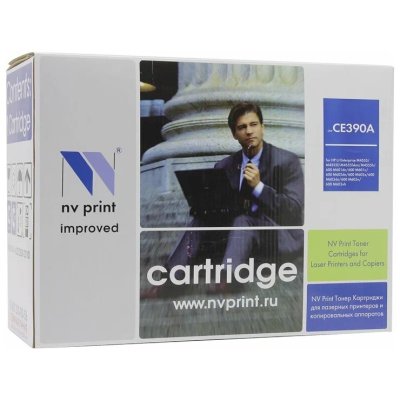 картридж NV Print NV-CE390A черный