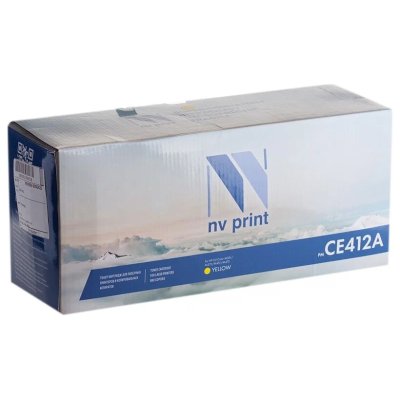 картридж NV Print NV-CE412AY желтый