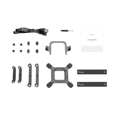 кулер Ocypus Sigma L24 Black ARGB Черный