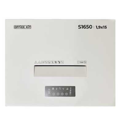 шредер Office Kit S1650 1.9x15 Белый
