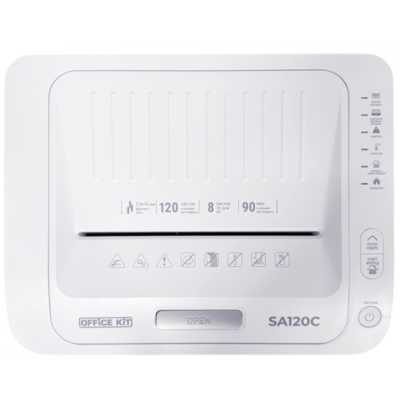 шредер Office Kit SA120C 3.9х10 Белый