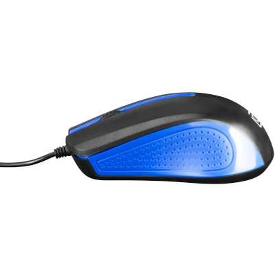 мышь Oklick 225M Black-Blue Черный-синий