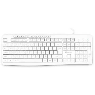 клавиатура Oklick 305M White Белый