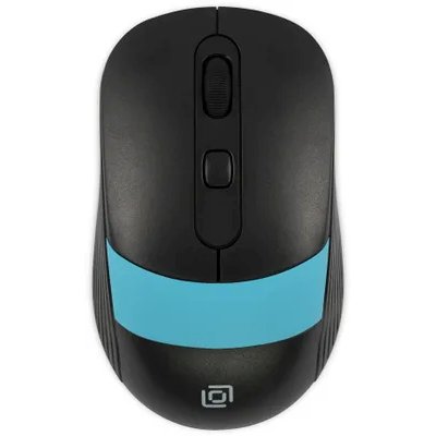 мышь Oklick 310MW Black-Blue Черный-голубой