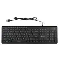 клавиатура Oklick 490ML Black Черный