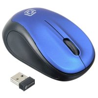мышь Oklick 665MW Black-Blue Синий-черный