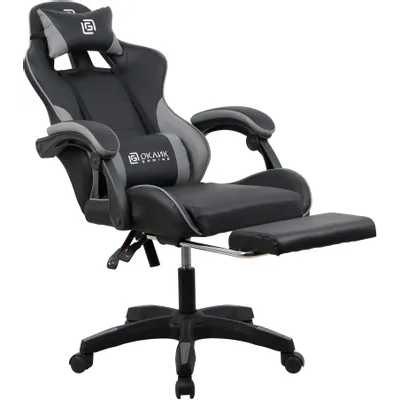 игровое кресло Oklick Camper Black/Grey
