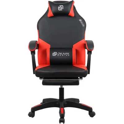 игровое кресло Oklick Cooldown Black/Red черно-красный