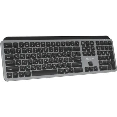 клавиатура Oklick K859W Grey Серый