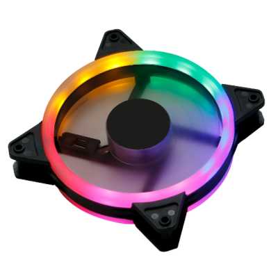 кулер Oklick OG-CF120RGB3-BK