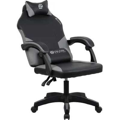 игровое кресло Oklick Spirit Black/Grey черный-серый