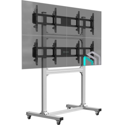 напольный мобильный стенд Onkron FSPRO2L-22 Silver