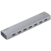 разветвитель USB Orico AS7P-U3-SV серебристый