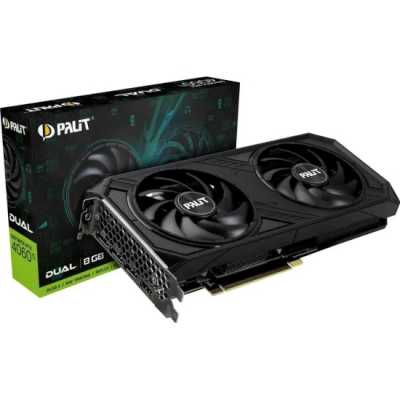 видеокарта Palit nVidia GeForce RTX 4060 Ti Dual 8Gb NE6406T019P1-1048D