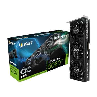 видеокарта Palit nVidia GeForce RTX 5060 Ti Infinity 3 OC 8Gb NE7506TS19P1-GB2062S
