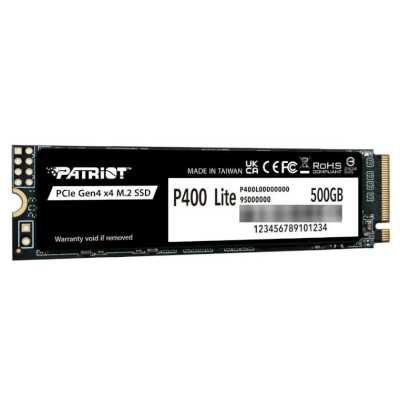 SSD диск Patriot P400 Lite 500Gb P400LP500GM28H Черный