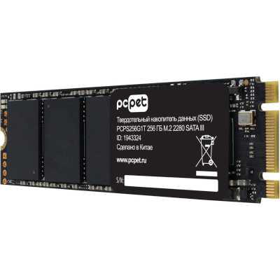 SSD диск PC PET 256Gb PCPS256G1T Черный