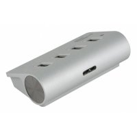 разветвитель USB PC PET BW-U3058A Aluminium silver серебристый