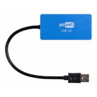 разветвитель USB PC PET ColorBoxBlue синий