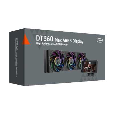 кулер PCcooler DT360 Max ARGB Display Black