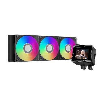 кулер PCcooler GT360M ARGB Display Black Черный