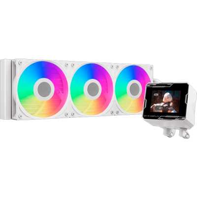 кулер PCcooler GT360M ARGB Display White Белый