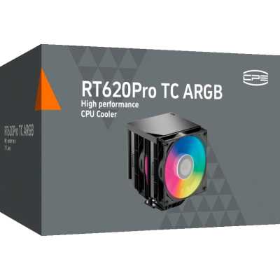 кулер PCcooler RT620 Pro TC ARGB Black Черный