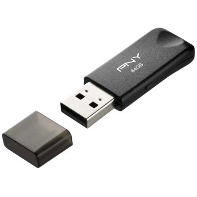 флешка PNY 64GB Attache Classic FD64GATTCKTRK-EF Черный