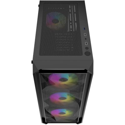 корпус PowerCase Mistral Edge Black