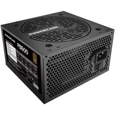 блок питания PowerCase PB600 600W PS-600B-DC Черный