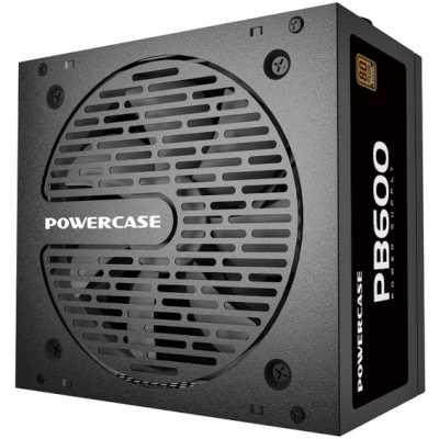 блок питания PowerCase PB600 600W PS-600B-DC Черный