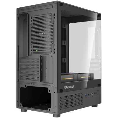 корпус PowerCase Vision Micro M1 ARGB Black