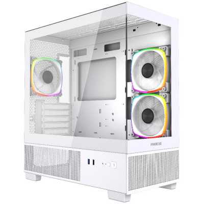 корпус PowerCase Vision Micro M3W White