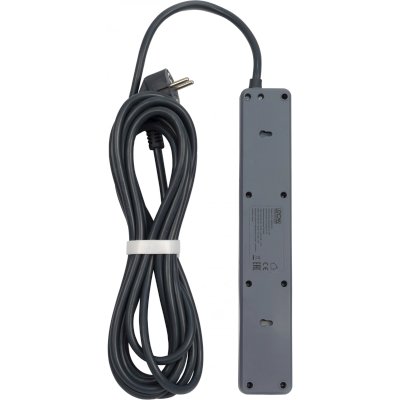 сетевой фильтр PowerCom SP-01 USB2A1CW 3m белый