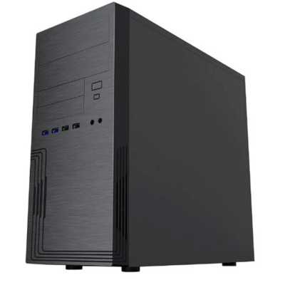 корпус PowerMan ES555BK Black PM-500ATX-F