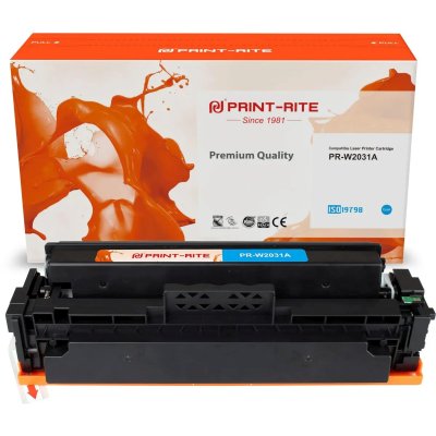 картридж Print-Rite TFHBKPCPU1J PR-W2031A голубой