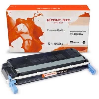 картридж Print-Rite TRH214BPU1J PR-C9730A черный