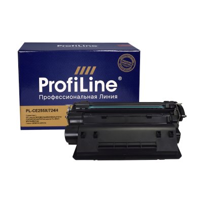 картридж ProfiLine PL-CE255X/724H черный